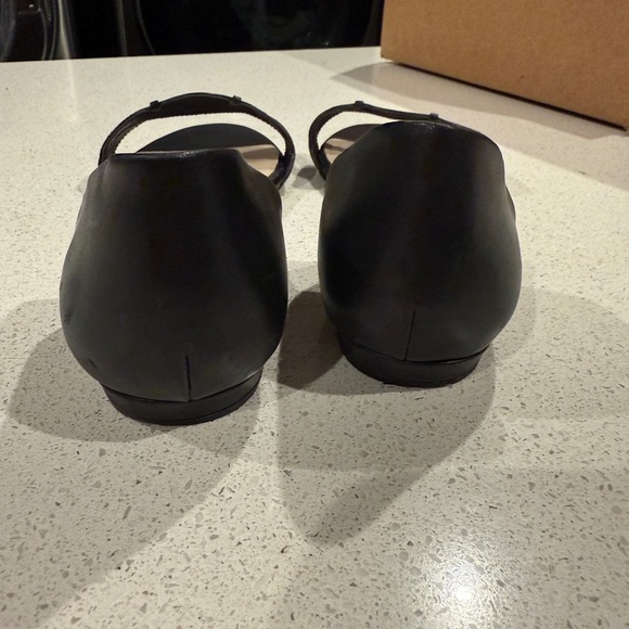 Anthropologie Black Slip on Flats - Picture 2 of 5